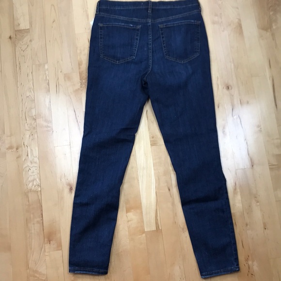 Free People | Busted Knee Dark Wash Jeans - Picture 6 of 8